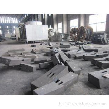 Cr-Mo Alloy Steel Castings Sag Mill Liners Higher Reliabili